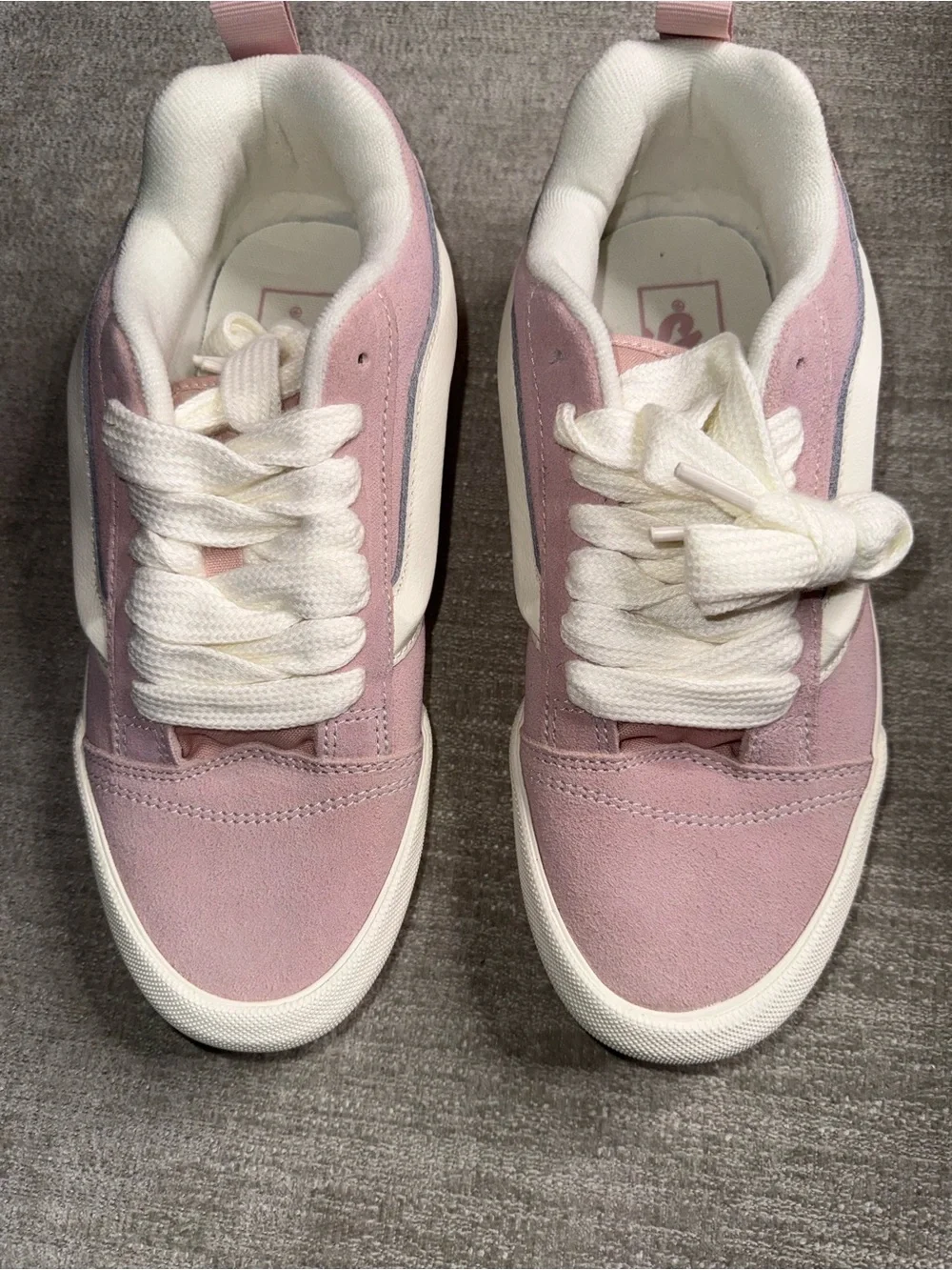 NWT Vans Knu Skool Sepia Rose Pink Suede Sneakers Women’s 8 Men’s 6.5